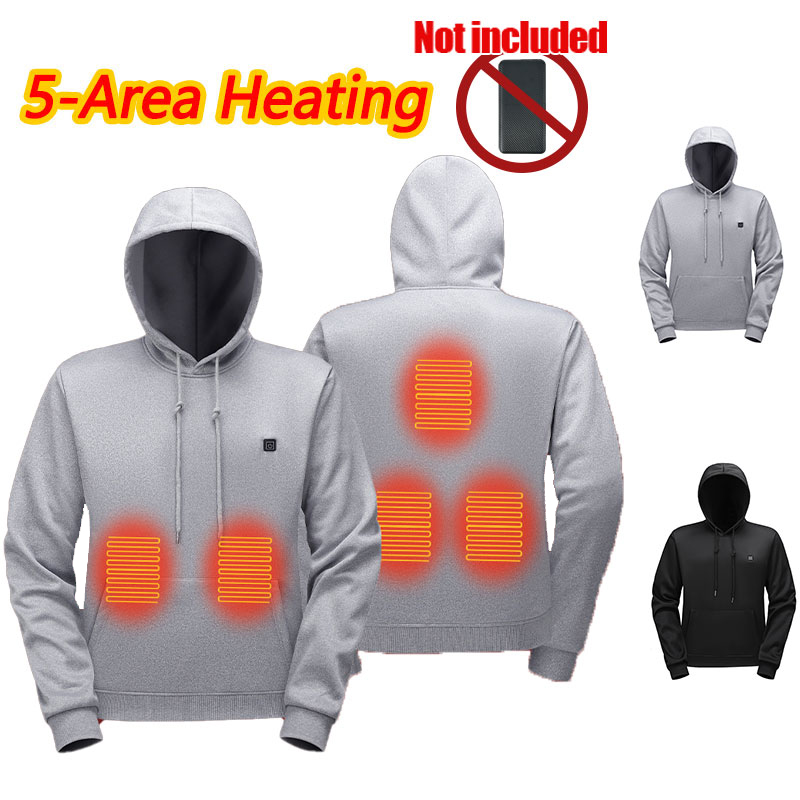 Outdoor Usb Power Bank - 5 Zone Heating Hoodie Heating Clothes