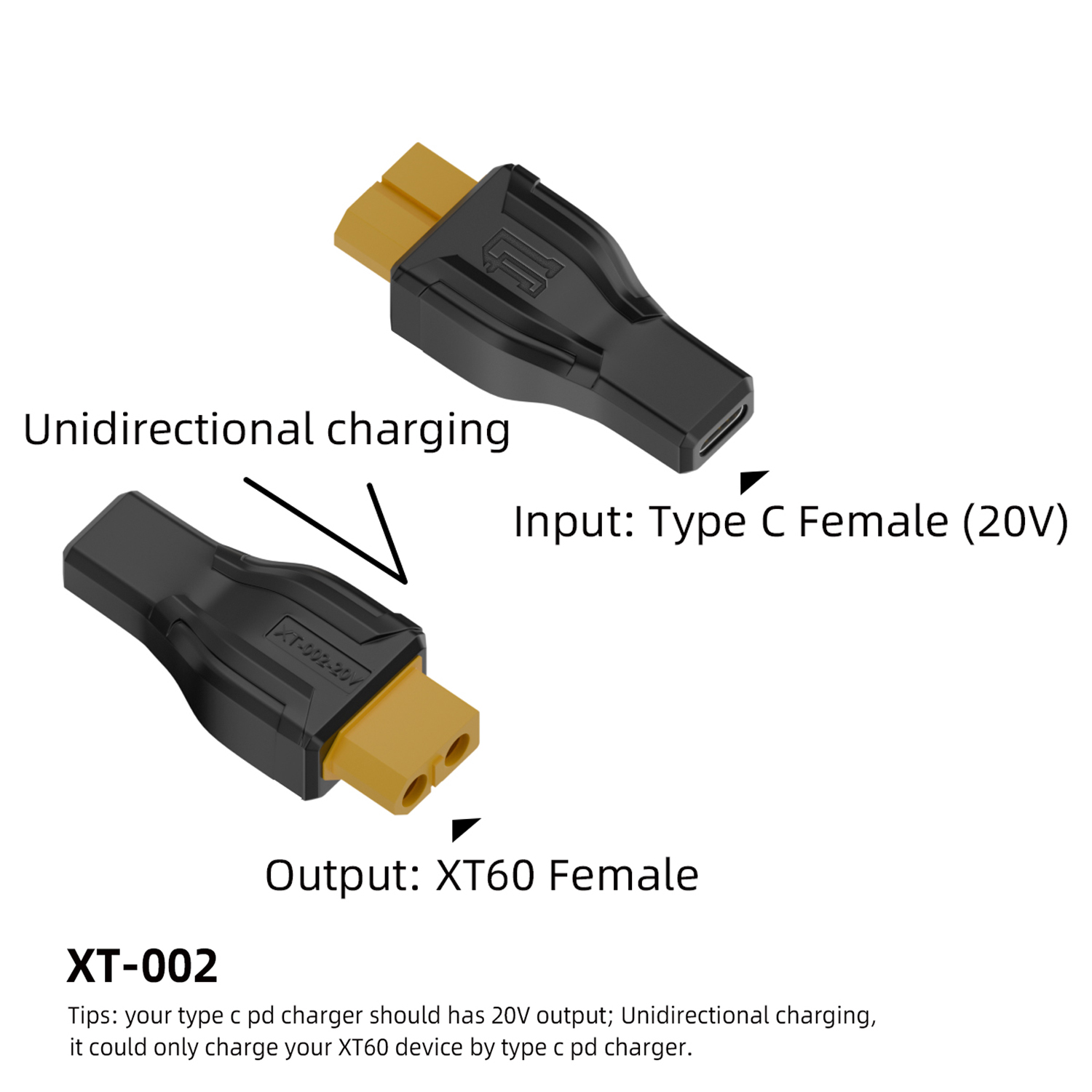Outdoor Power Adapter Usb C - USB C to XT60 Adapter Converter