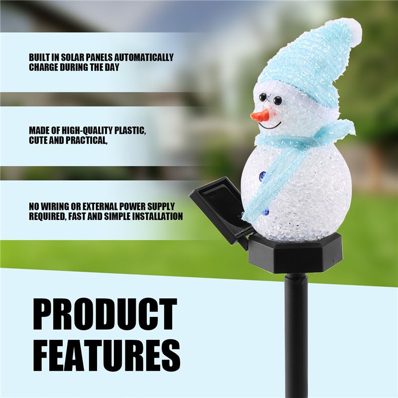 AT29-Snowman Solar Lights Chri - Outdoor Power For Xmas Lights review and price