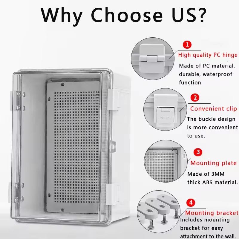 IP66 Waterproof Junction Box G - Outdoor Power Distribution Box review and price