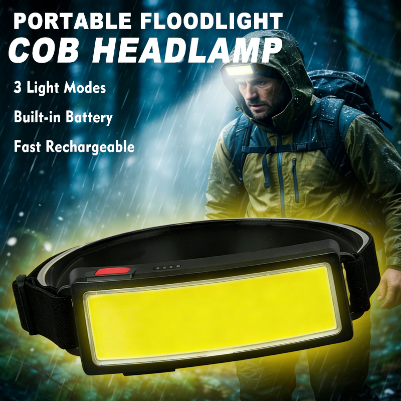 Powerful COB LED Headlamp 4 Li - Outdoor Power Head review and price