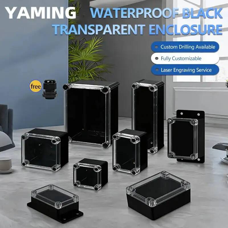 2pcs Transparent Cover Waterpr - Outdoor Power Distribution Box review and price