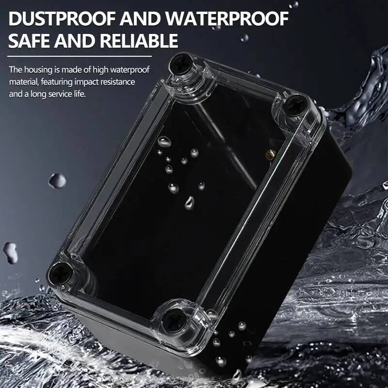 2pcs Transparent Cover Waterpr - Outdoor Power Distribution Box review and price