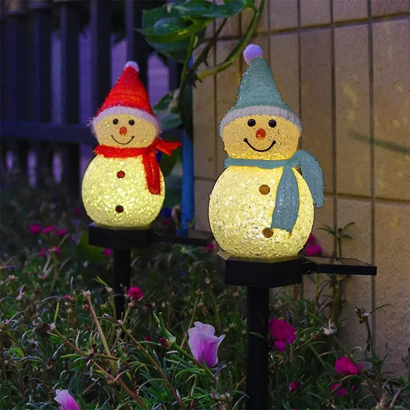 Solar LED Snowman Ambient Ligh - Outdoor Power For Xmas Lights review and price