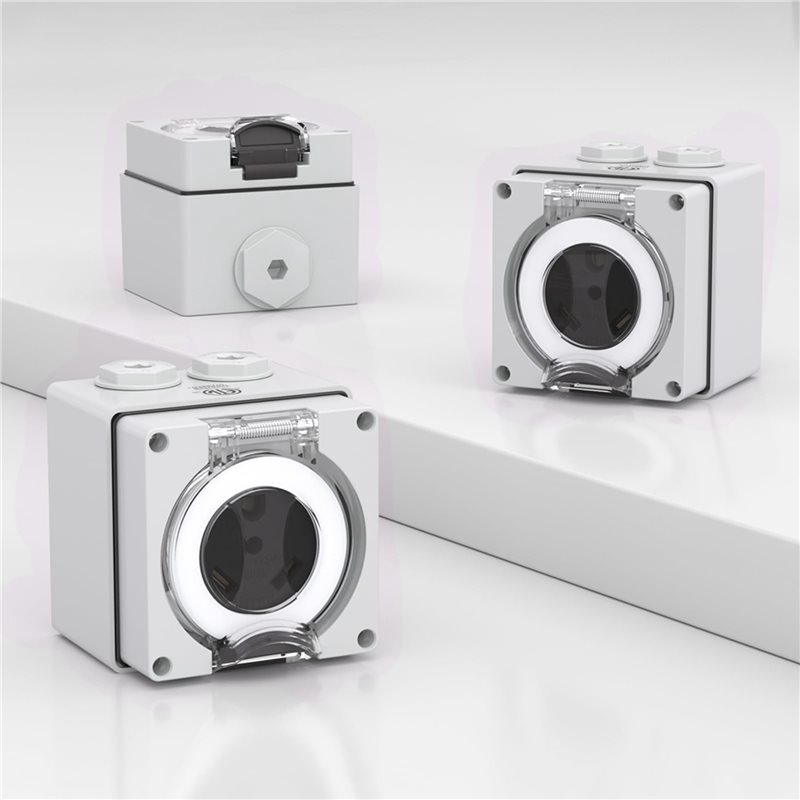 2X 30Amp Power Outlet Box,125V - Outdoor Power Receptacle review and price