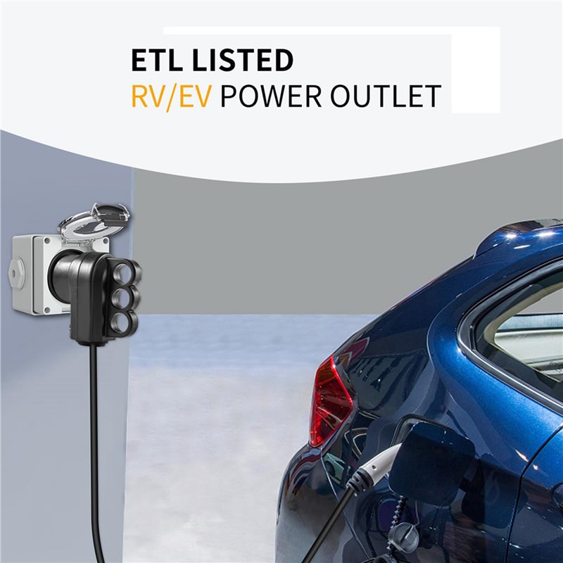 2X 30Amp Power Outlet Box,125V - Outdoor Power Receptacle review and price