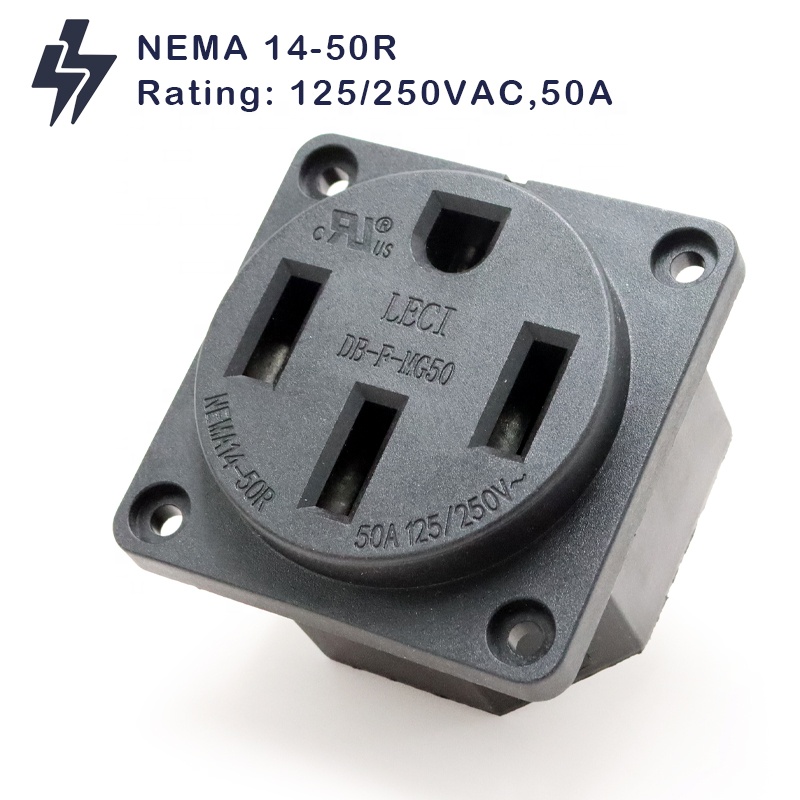 NEMA 14-50R Receptacle 50 Amp  - Outdoor Power Receptacle review and price