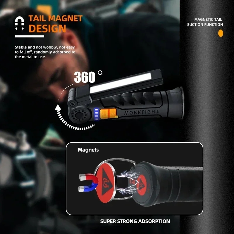 Portable COB LED Flashlight US - Outdoor Usb Power Bank review and price