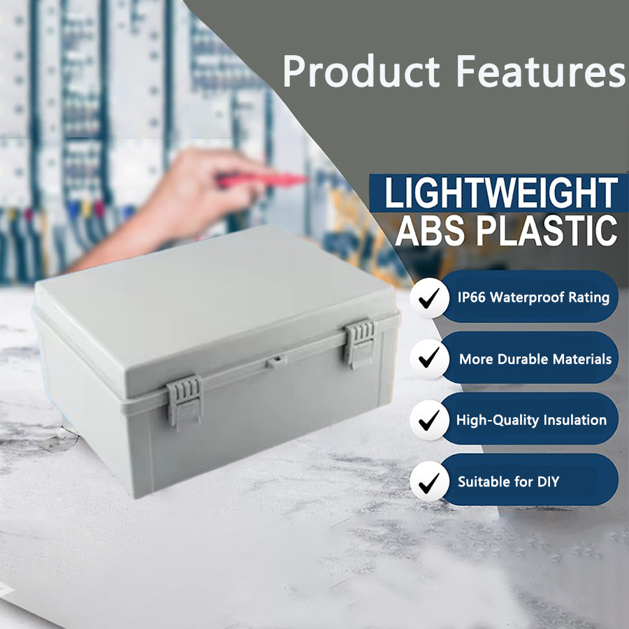 IP66 Electrical Plastic Enclos - Outdoor Power Distribution Box review and price