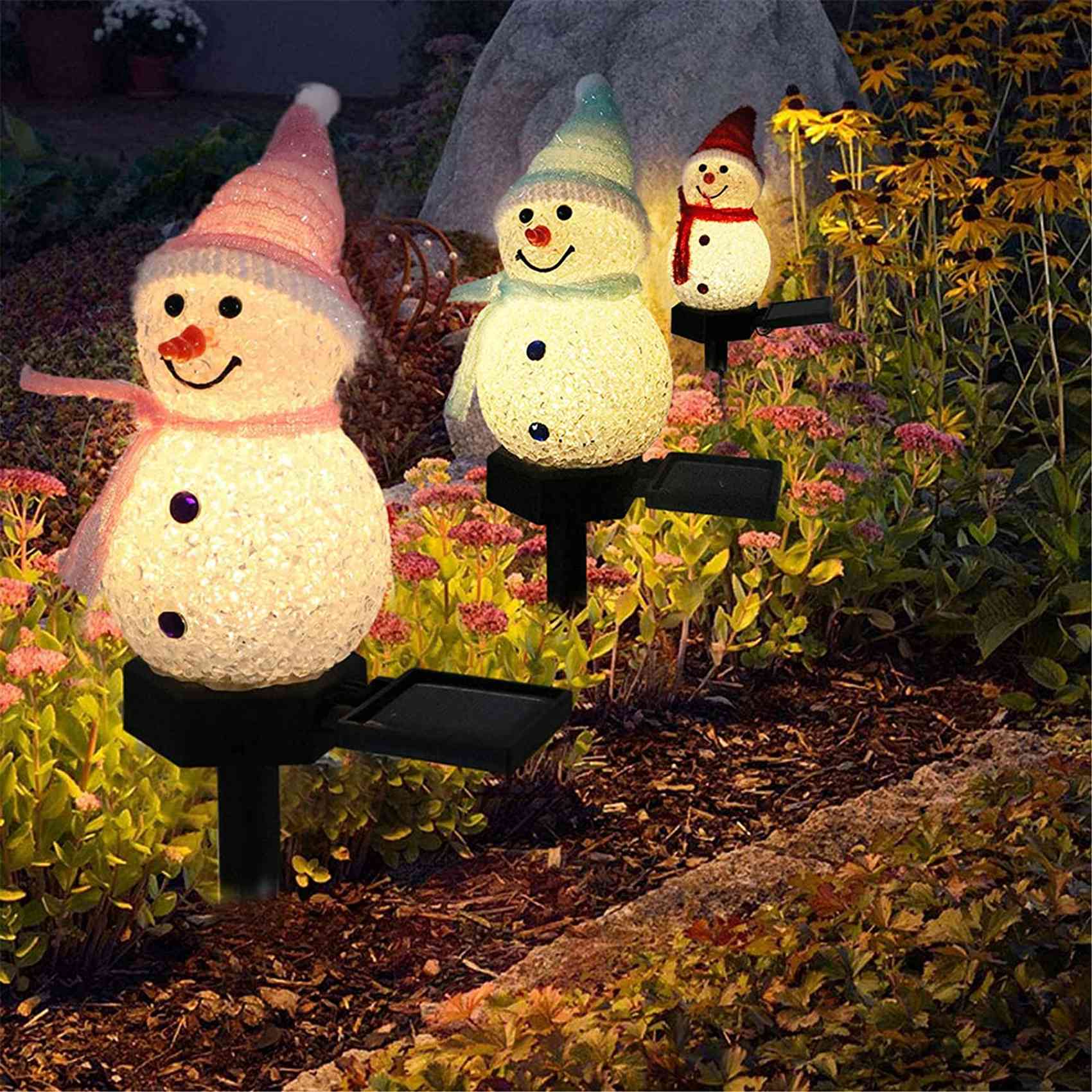 ABAH-Snowman Solar Lights Chri - Outdoor Power For Xmas Lights review and price
