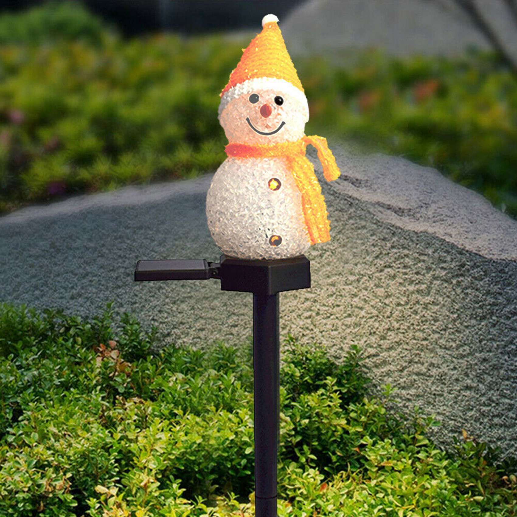 ABAH-Snowman Solar Lights Chri - Outdoor Power For Xmas Lights review and price