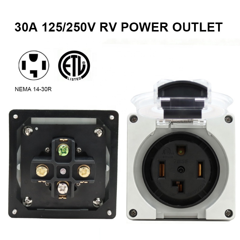 30Amp Power Outlet Box NEMA 14 - Outdoor Power Receptacle review and price