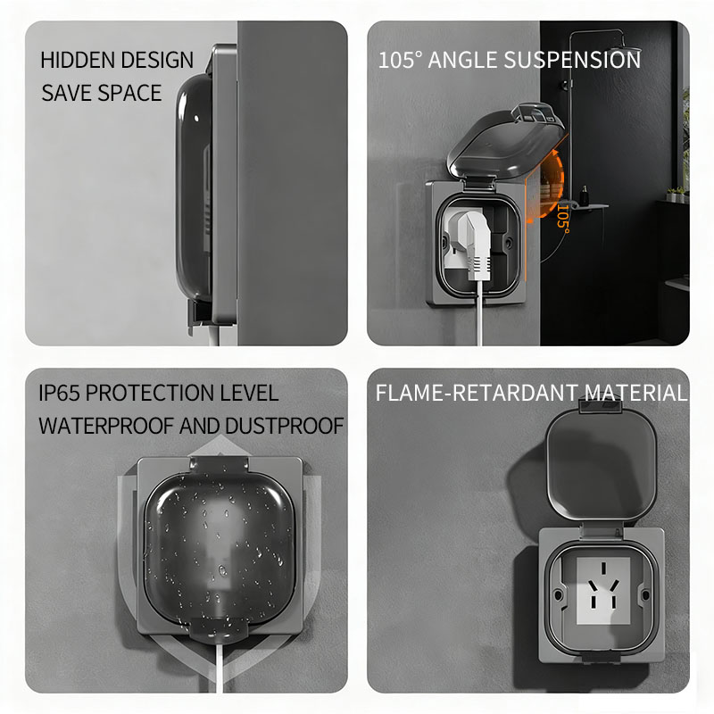 IP65 Waterproof Outdoor Socket - Outdoor Power Receptacle review and price