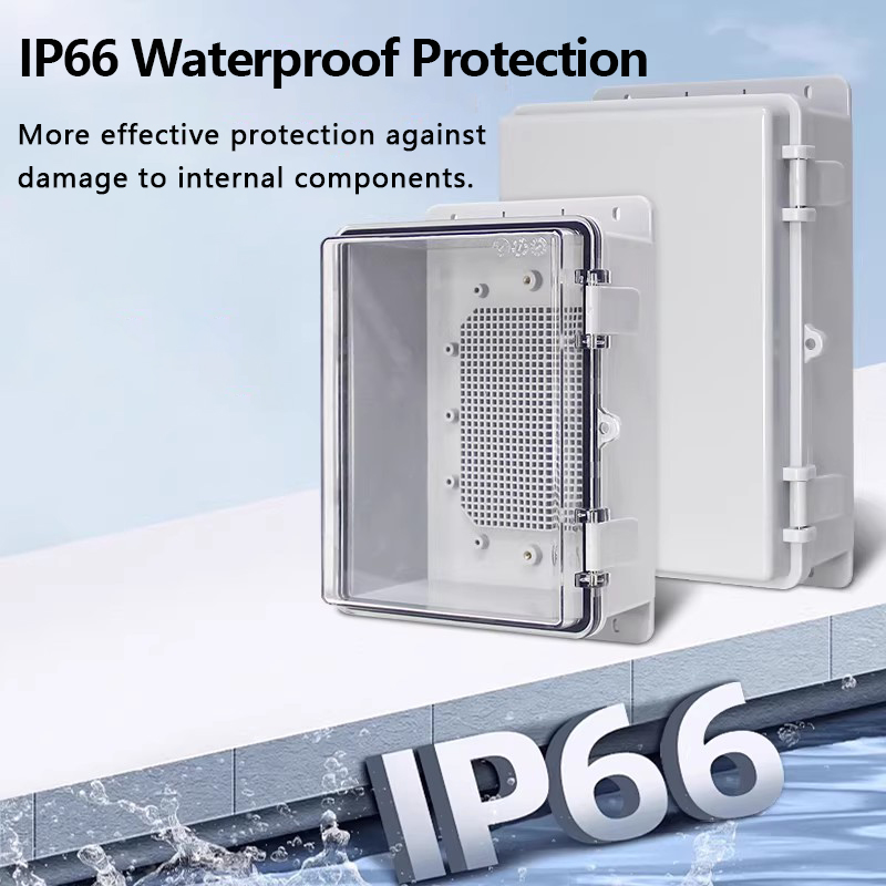 IP66 Waterproof Grey/Transpare - Outdoor Power Distribution Box review and price