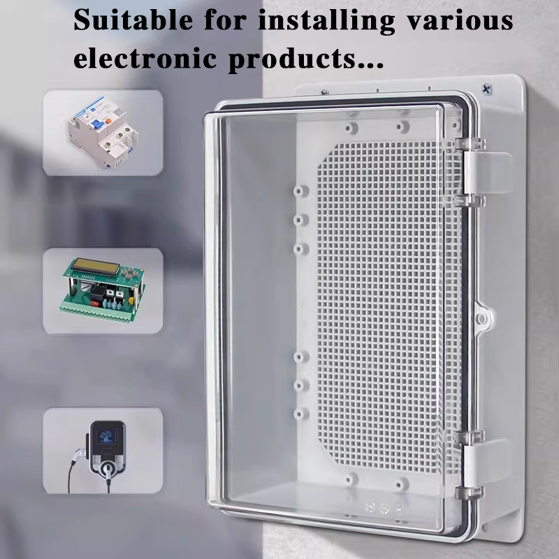 IP66 Waterproof Grey/Transpare - Outdoor Power Distribution Box review and price