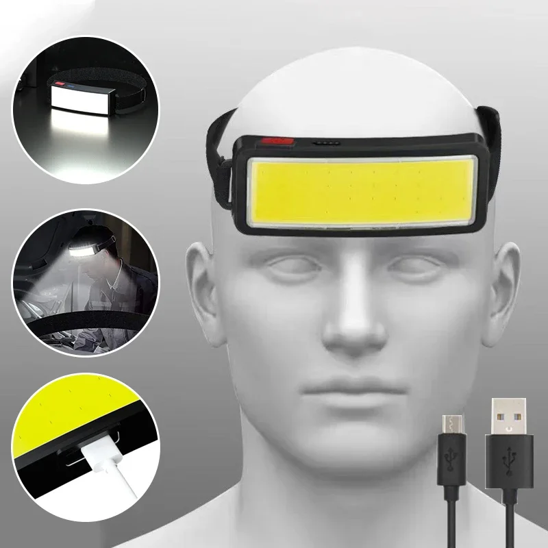 Powerful COB Headlamp Type-c/U - Outdoor Power Head review and price