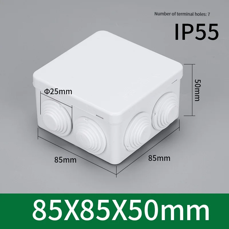 85 * 85 * 50 Outdoor Ip55 Plas - Outdoor Power Distribution Box review and price