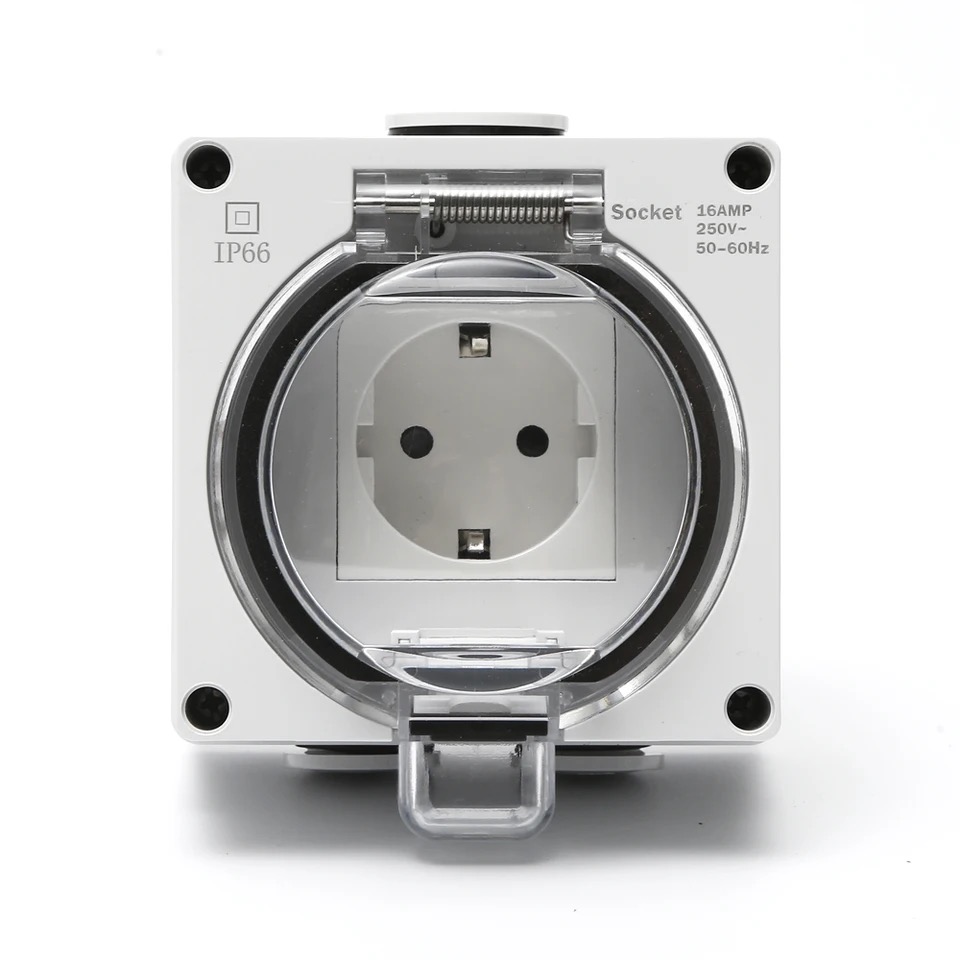 IP66 waterproof power receptac - Outdoor Power Receptacle review and price