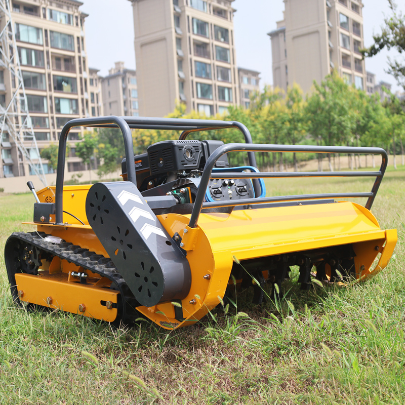 Remote-controlled lawnmower, p - Outdoor Power Mowers review and price