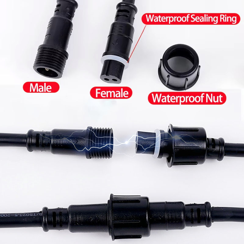 Waterproof Wire Connector Set  - Outdoor Power Port review and price