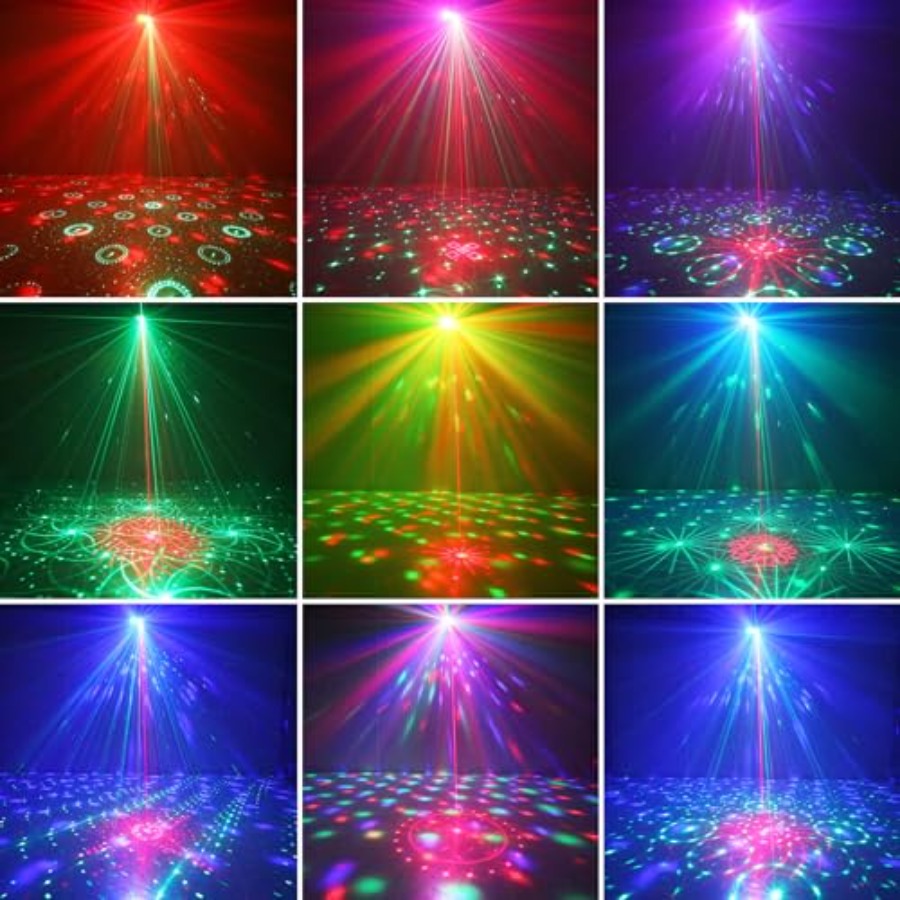 7 Lens Disco Ball LightsUSB Po - Outdoor Power For Xmas Lights review and price