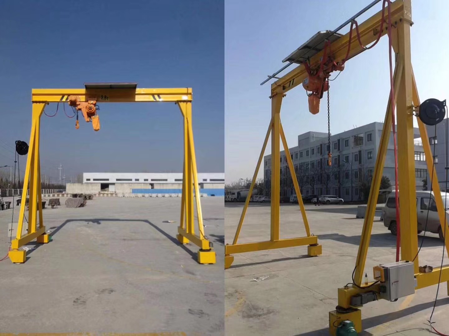 40 Ton Port Industrial Gantry  - Outdoor Power Port review and price