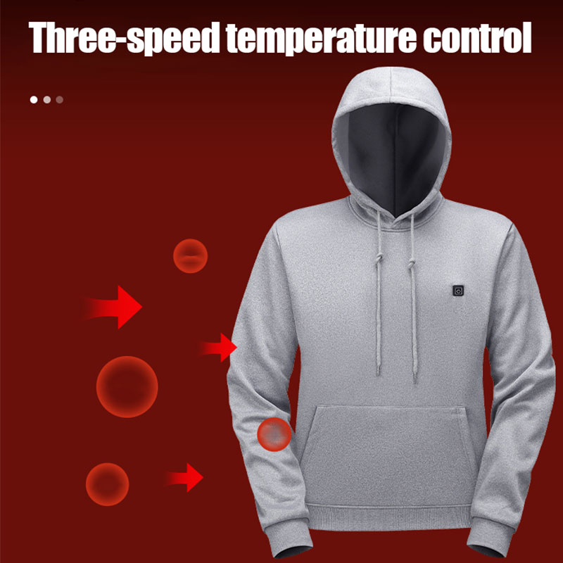 5 Zone Heating Hoodie Heating  - Outdoor Usb Power Bank review and price
