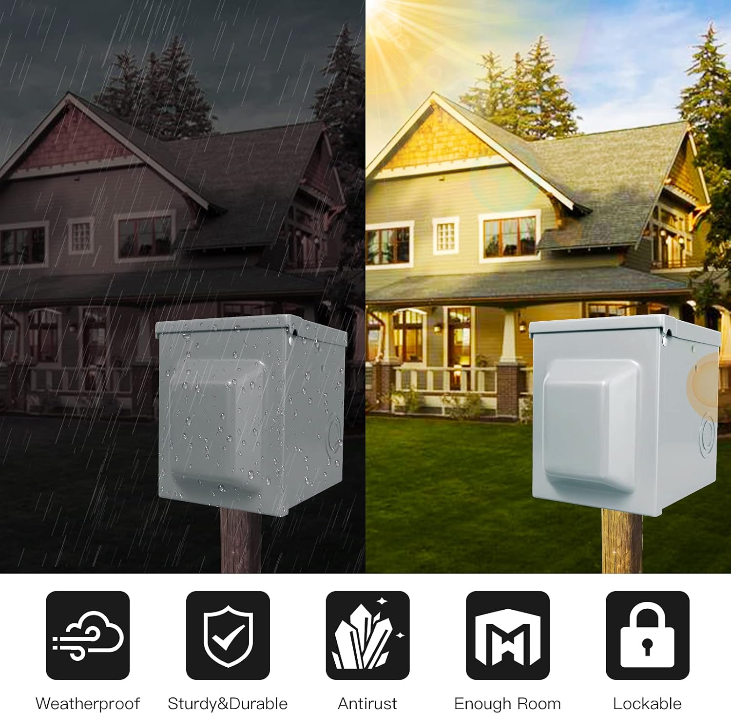 30/50 Amp 125/250 Volt RV Powe - Outdoor Power Receptacle review and price