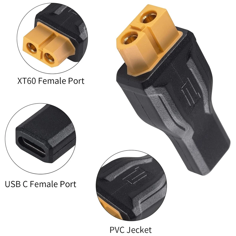 USB C to XT60 Adapter Converte - Outdoor Power Adapter Usb C review and price