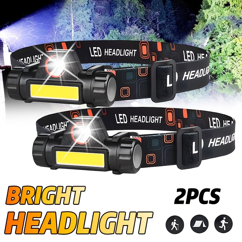 Rechargeable COB LED USB Headl - Outdoor Power Head review and price